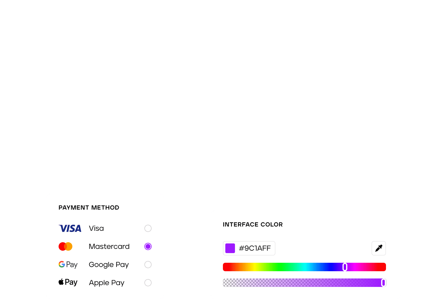 Payment widget opportunities - 4bill.io